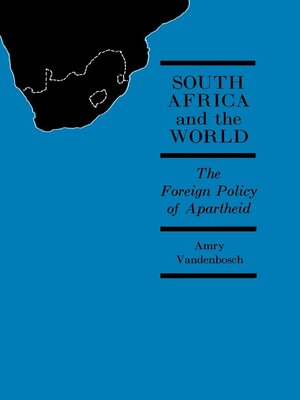 cover image of South Africa and the World